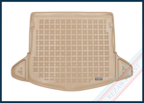 Mata bagażnika TPE (gumowa) beżowa pasuje do: Mazda CX-5 II 2017 -