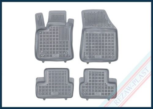 Floor mats grey fit to: Renault MEGANE IV 2016 -, Renault MEGANE IV E-TECH 2020 -