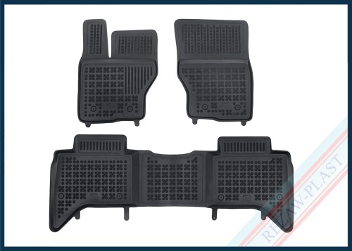 Floor mats black fit to: Land Rover Range Rover IV 2012 - 2022
