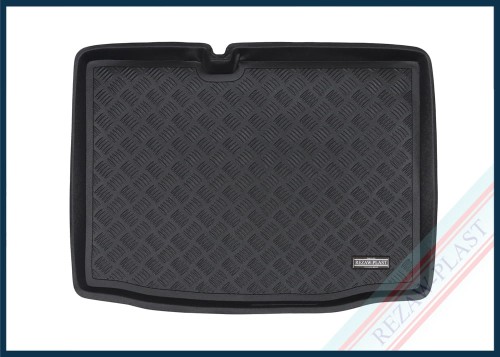Trunk mat PE with rubber surface fits to: Volkswagen UP 2011 -