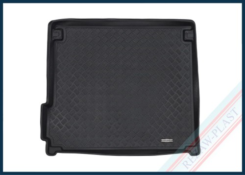 Trunk mat PE with rubber surface fits to: BMW X5 (F15) 2013 - 2018