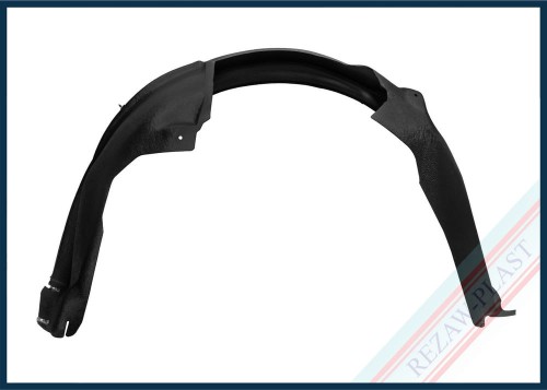 Inner fender fits to: Fiat GRANDE PUNTO 2005 - 2009, GRANDE PUNTO ACTUAL 2009 - 2012, PUNTO EVO 2009 - 2012