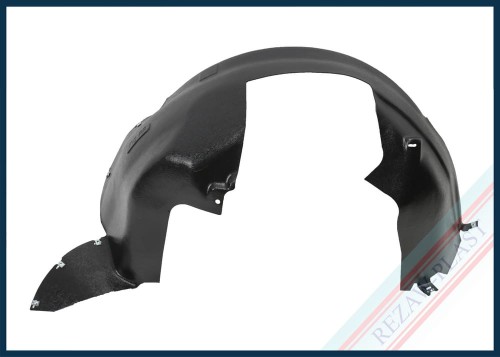 Inner fender fits to: Fiat FIORINO III 2007 -, QUBO 2007 - 2020, Peugeot BIPPER 2007 -