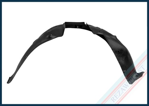 Inner fender fits to: Opel CORSA C III 2000 - 2006