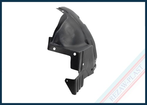 Inner fender fits to: Nissan PRIMASTAR 2001 - 2007, Opel VIVARO 2001 - 2007, Renault TRAFIC 2001 - 2007