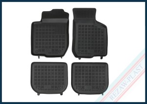 Dywaniki podłogowe czarne pasują do: Audi A3 I 8L 1996 - 2003