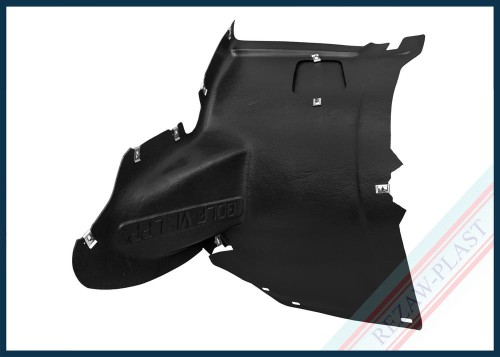 Nadkole pasuje do: Volkswagen GOLF VI 2008 - 2012