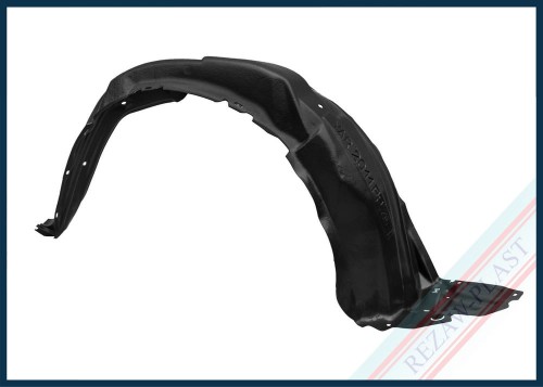 Inner fender fits to: Toyota YARIS III 2011 - 2020