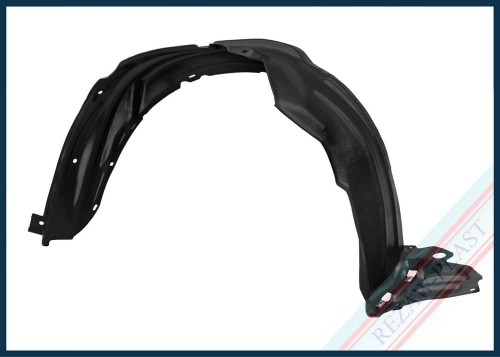 Inner fender fits to: Toyota YARIS III 2011 - 2020