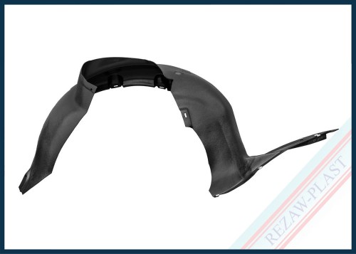 Inner fender fits to: Seat CORDOBA II 2003 - 2009, IBIZA III 2002 - 2008