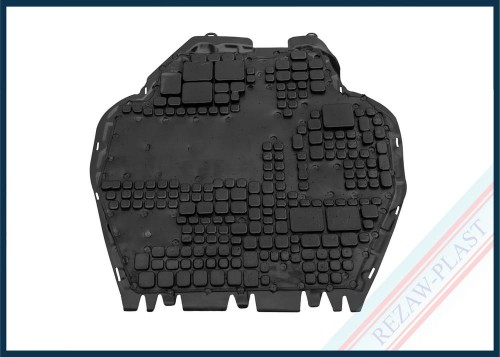 Bottom engine cover - middle part fits to: Audi A3 I 8L, S3 8L 1996 - 2003, Seat LEON I 1999 - 2005, TOLEDO II 1998 - 2004, Skoda OCTAVIA I 1996 - 2010, Volkswagen BORA 1998 - 2005, GOLF IV 1997 - 2006
