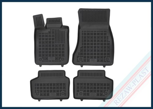 Floor mats black fit to: BMW 7 (G11) 2015 - 2022