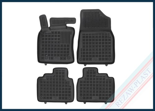 Floor mats black fit to: Toyota CAMRY VIII (XV70) 2017 - 2024