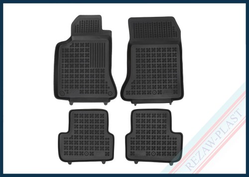 Floor mats black fit to: Infinity Q30 I 2015 - 2019, Mercedes GLA I 2013 - 2019, W176 A - KLASA 2012 - 2018