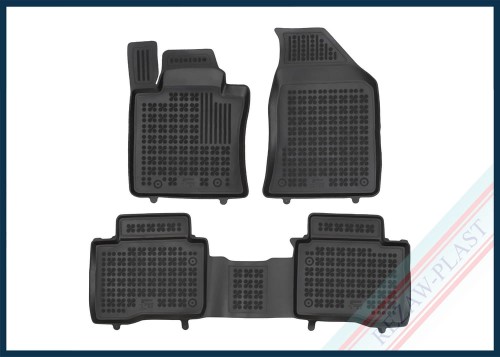 Dywaniki podłogowe czarne pasują do: SsangYong KORANDO IV 2019 -