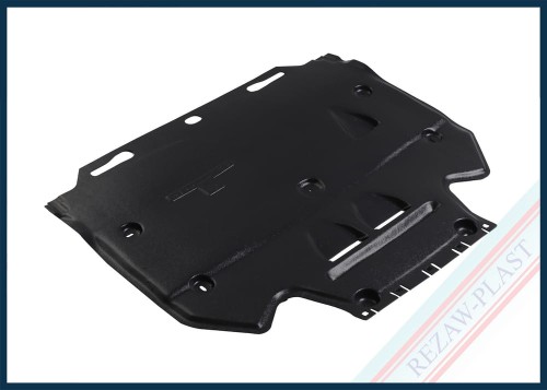 Bottom engine cover to be placed under the gearbox fits to: Audi A6 IV C7 2010 - 2018, S6 IV C7 2012 - 2018, RS6 IV C7 2013 - 2018, A7 I 2010 - 2018, S7 I 2012 - 2018, RS7 I 2013 - 2018