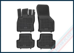 Dywaniki samochodowe TPE (gumowe) czarne pasują do: Audi A3 IV 8Y 2020 -