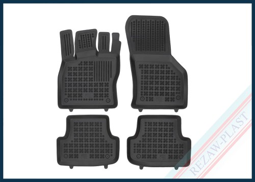Dywaniki samochodowe TPE (gumowe) czarne pasują do: Audi A3 IV 8Y 2020 -