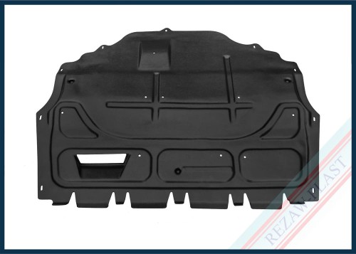 Bottom engine cover fits to: Audi A1 2010-2018 , Seat CORDOBA II 2003 - 2009, IBIZA III, IV 2002 - 2017, Skoda FABIA I, II 2000 - 2014, ROOMSTER 2006 - 2015, Volkswagen FOX - EU 2003 - 2011, POLO IV, V 2001 - 2011