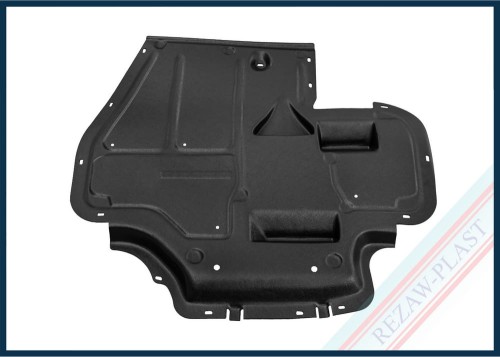Bottom engine cover - middle part fits to: Seat CORDOBA I 1999 - 2003, IBIZA II 1999 - 2002, Volkswagen POLO III CLASSIC, POLO III 2000 - 2001