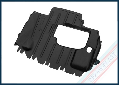 Bottom engine cover fits to: Volkswagen GOLF III 1991 - 1999, GOLF Cabrio 1993 - 1998, VENTO 1992 - 1998