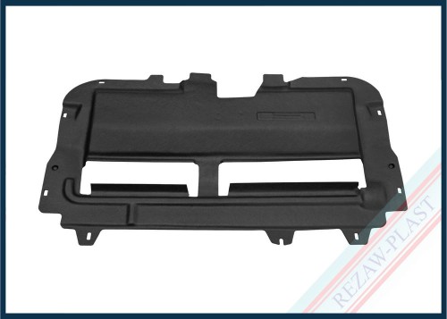 Osłona dolna silnika pasuje do: Citroen C2 2003 - 2009, C3 I 2002 - 2009, Peugeot 1007 2004 - 2009
