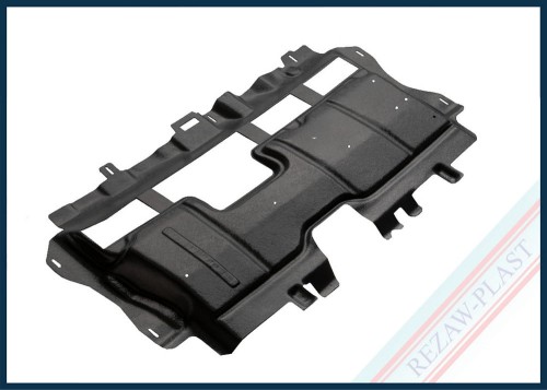 Bottom engine cover fits to: Citroen C3 II 2009 - 2016, C4 CACTUS 2014 - , DS3 2009 - 2016, Peugeot 208 I 2012 - 2019, 2008 2013 -