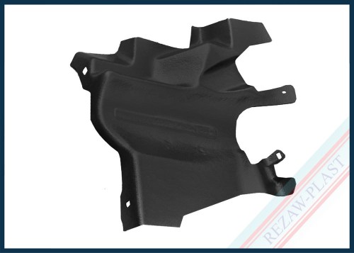 Osłona dolna silnika - bok lewy pasuje do: Peugeot 206 1998 - 2012, 206+ 2009 - 2012