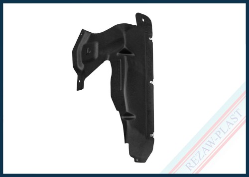 Osłona dolna silnika - bok lewy pasuje do: Fiat STILO 2001 - 2007