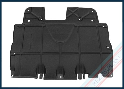 Bottom engine cover - middle part fits to: Fiat GRANDE PUNTO 2005 - 2009, Fiat GRANDE PUNTO ABARTH 2007 - 2011