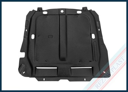 Bottom engine cover fits to: Opel CORSA C III 2001 - 2006