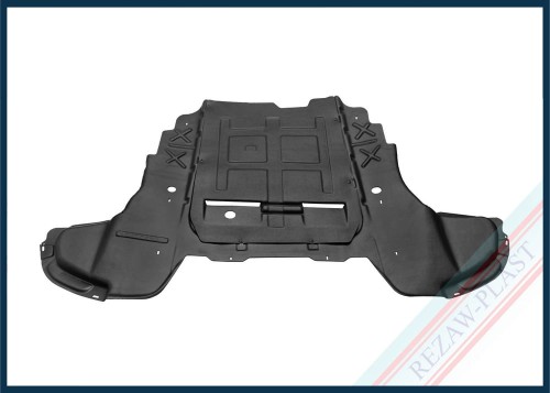 Bottom engine cover fits to: Opel SIGNUM 2003 - 2006, VECTRA C 2002 - 2006