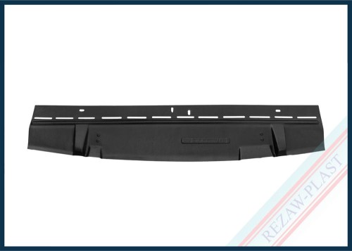 Under bumper coverr fits to: Nissan PRIMASTAR I 2001 - 2006, Opel VIVARO I 2002 - 2006, Renault TRAFIC II 2001 - 2006