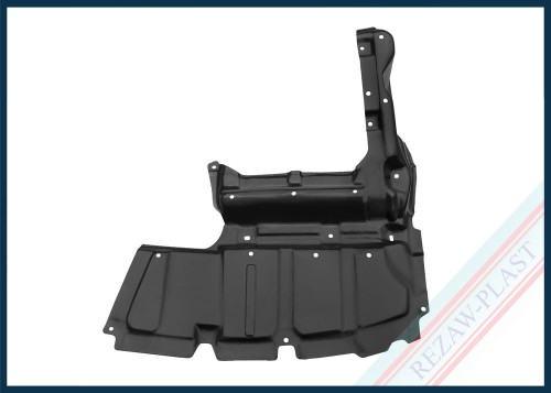 Bottom engine cover - right side fits to: Toyota AVENSIS II 2003 - 2009