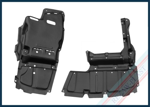 Bottom engine cover - full set fits to: Toyota AVENSIS II 2003 - 2009