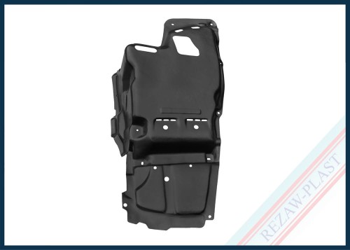 Bottom engine cover - left side fits to: Toyota AVENSIS II 2003 - 2009