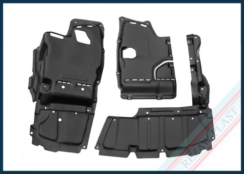 Bottom engine cover - full set fits to: Toyota AVENSIS II 2003 - 2009