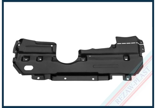 Bottom engine cover - middle part fits to: Toyota AURIS I 2006 - 2013