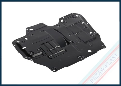 Bottom engine cover - middle part fits to: Mitsubishi OUTLANDER II 2006 - 2013