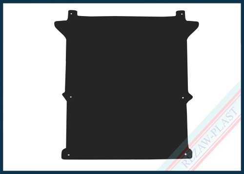 Flat Cargo mat fits to: Mercedes CITAN II 2022 -, Nissan TOWNSTAR 2021 -, Renault KANGOO III 2021 -,