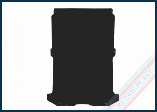Flat Cargo mat fits to: Nissan NV200 2009 -, Nissan E-NV200 2014 -
