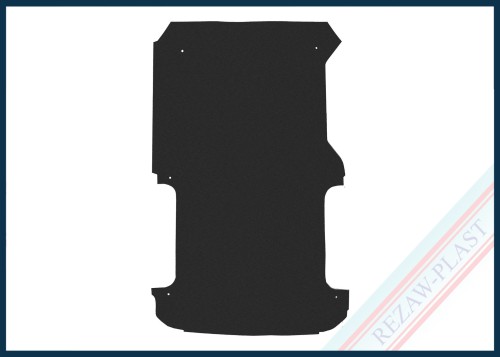 Wykładzina Cargo pasuje do: Toyota HIACE 2004 -