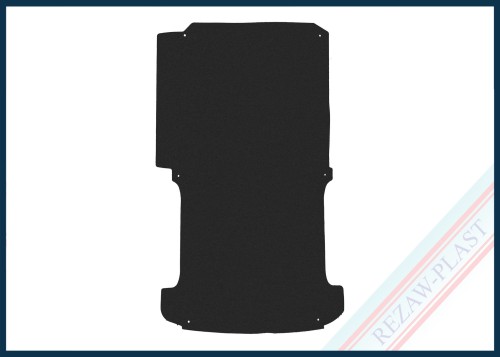 Flat Cargo mat fits to: VOLKSWAGEN TRANSPORTER T5 2003 - 2015, T6 2015 - 2019