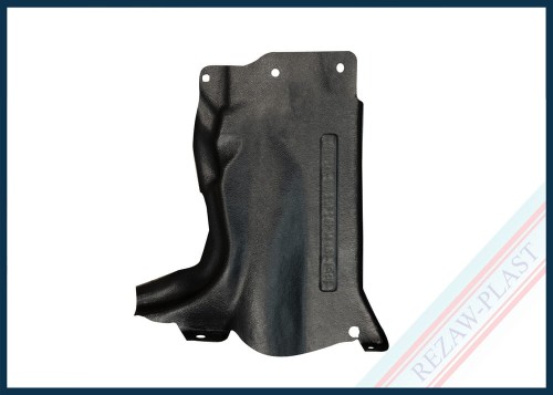 Bottom engine cover - right side fits to: Mazda 3 I 2003 - 2009, Mazda 5 I 2005 - 2010