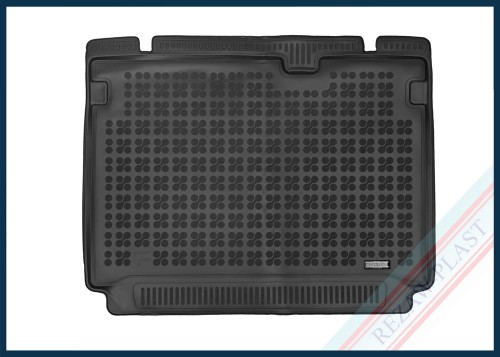Trunk mat black fits to: Mercedes W420 T - KLASA 2022 -, Nissan TOWNSTAR 2022 -, Renault KANGOO III 2021 -