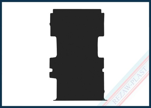 Flat Cargo mat fits to: Ford TRANSIT IV 2013 -