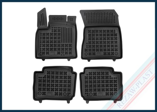 Floor mats black fit to: Nissan QASHQAI III 2022 -