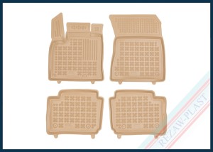 Dywaniki podłogowe beżowe pasują do: Nissan QASHQAI III 2022 -