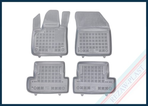 Floor mats grey fit to: Opel GRANDLAND X 2017 - 2021, GRANDLAND I 2021 - 2025