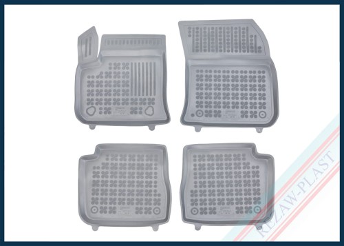 Floor mats grey fit to: Citroen E - C4 III 2020 -, Peugeot e - 2008 II 2019 - 